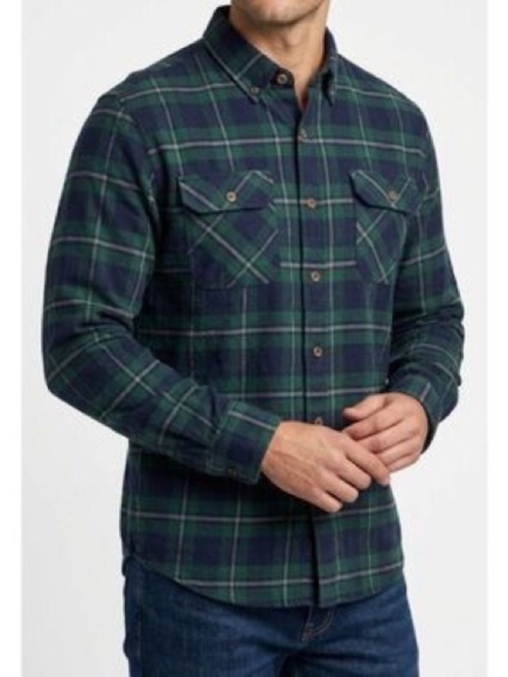 Jachs plaid flannel shirt xxl